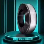 لبه چنلیوم مشکی براق 7 سانت ساده ویواتک