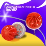 لاسوگاسی خورشیدی  قرمز 4.5 سانت تخت 50*50