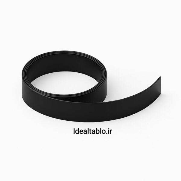 لبه سوئدی مشکی 5 سانت آینه ضخامت 0.6 ساده