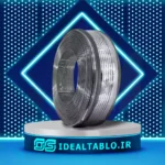 لبه چنلیوم نقره ای اینه 9 سانت پانچ دایره دایان