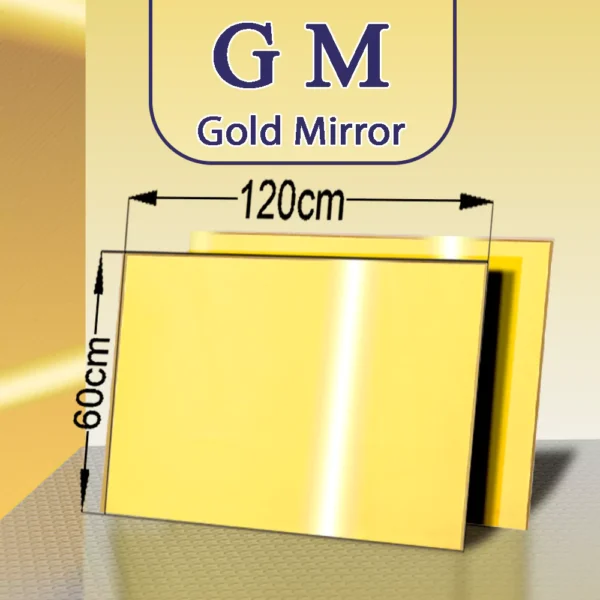 مولتی استایل طلایی آینه GM